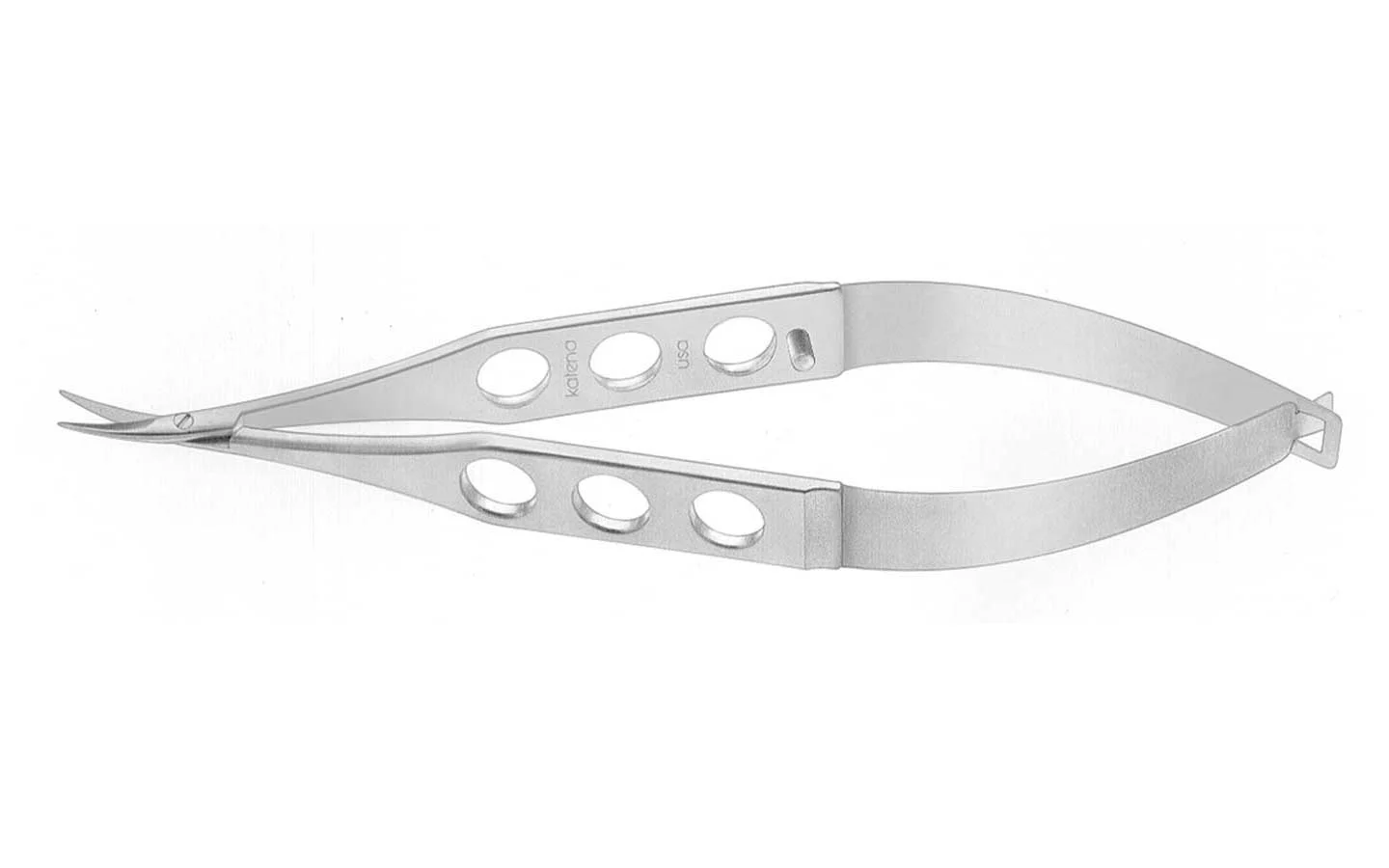 CASTROVIEJO SCISSORS CURVED SMALL