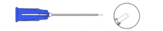 Subretinal Fluid Cannula 23G - 3mm Tubing Extension