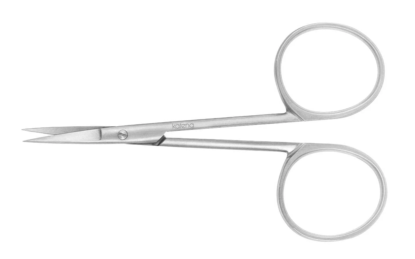 EYE SCISSORS LARGE RINGS CURVED
