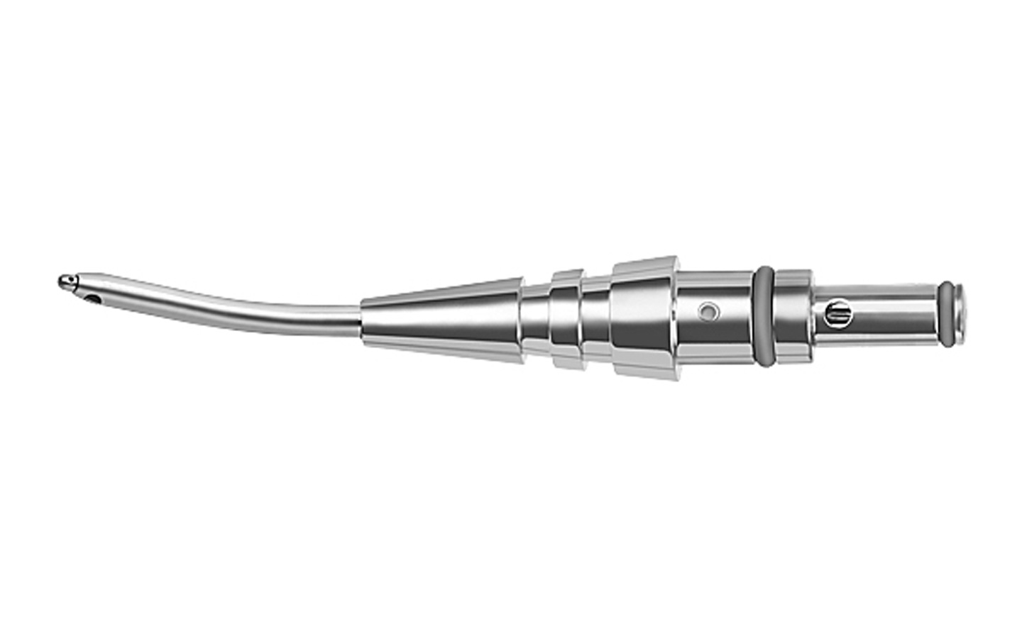 Curved I/A Tip W/.3mm Aspiration Port