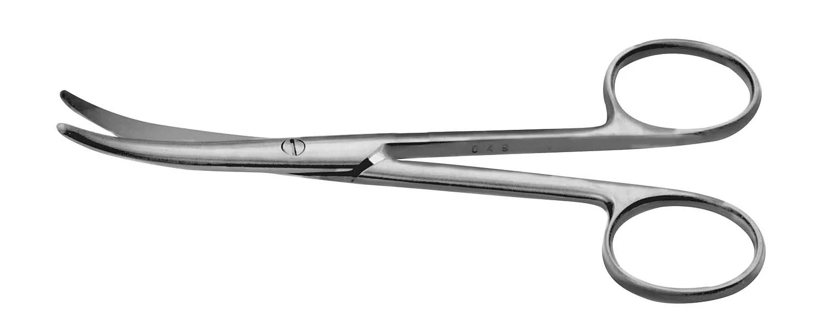 ENUCLEATION SCISSORS STRONG CURVED
