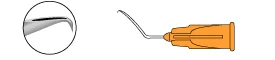 Irrigating Cystotome - Short Curve 25G (.50mm)