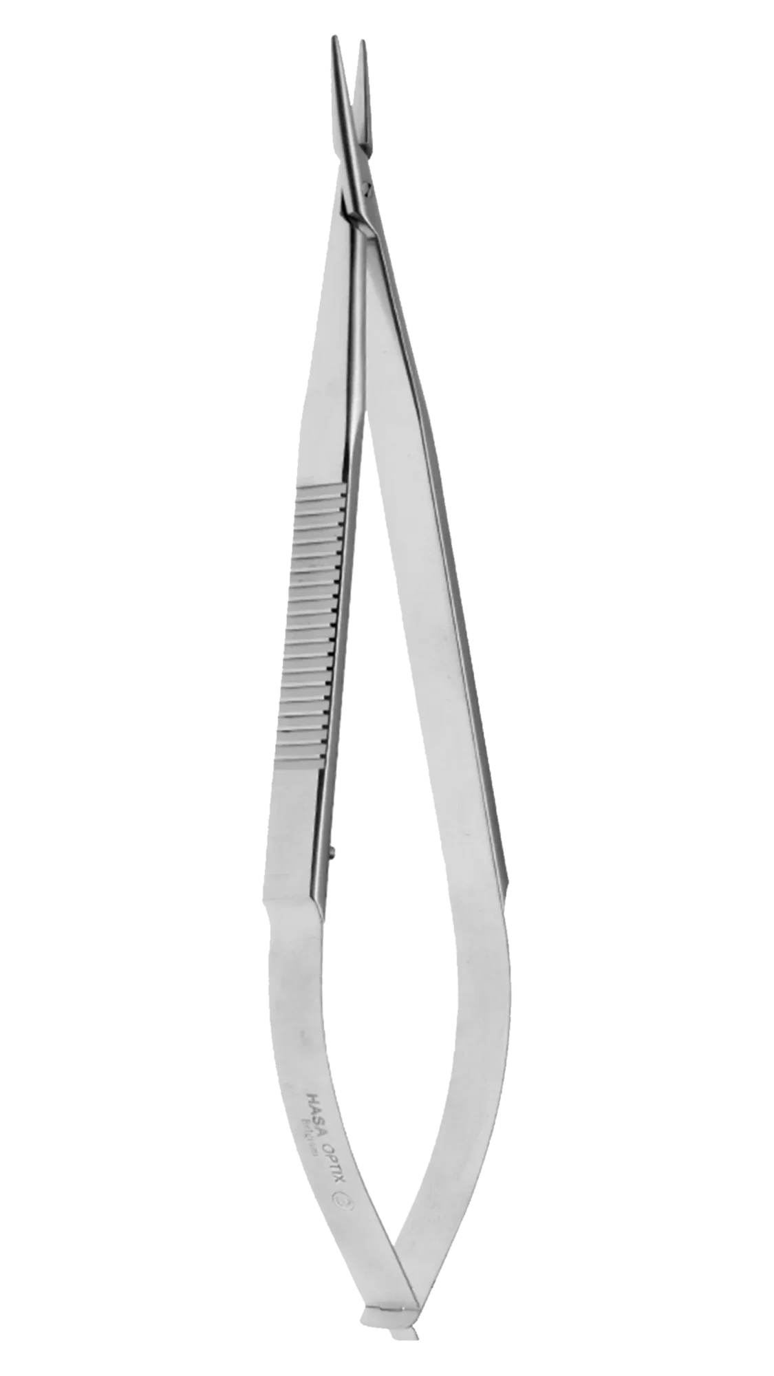 Needle Holder, 11mm straight jaws, Round knurled w/o lock, 140mm