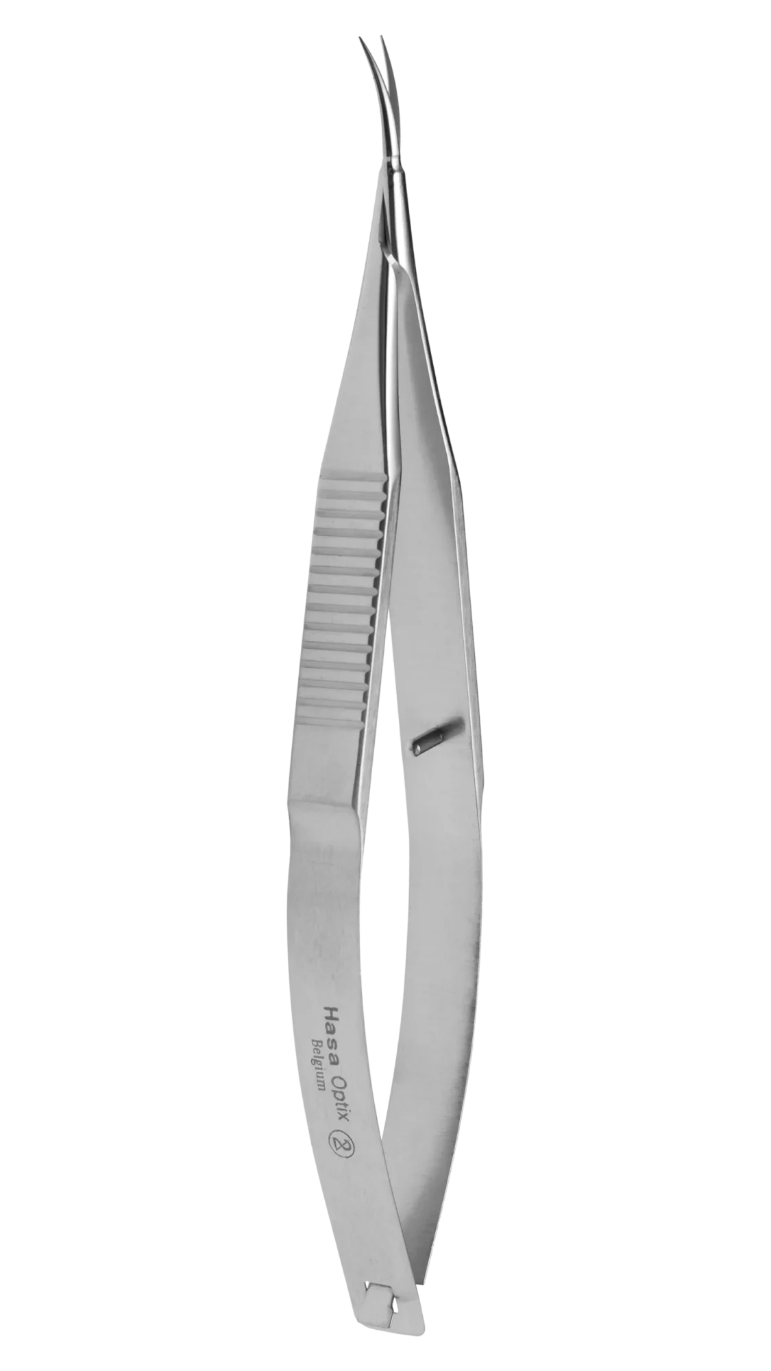 Castroviejo Scissors, Curved, blunt tips,tip-pivot 11.0mm, 105mm