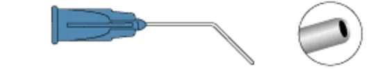 Viscoelastic Cannula - Angled 10mm 23G (.60mm)