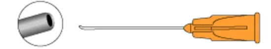 Hydrodissector 25G x 7/8 in (.50 x 22mm), Angled 1mm from end