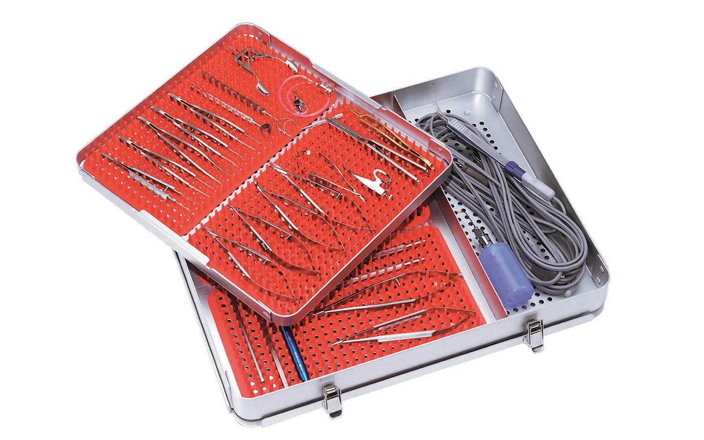 INSTRUMENT CASE DOUBLE ALUMINUM