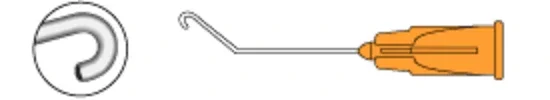 J Cannula - Angled 25G (.50mm)