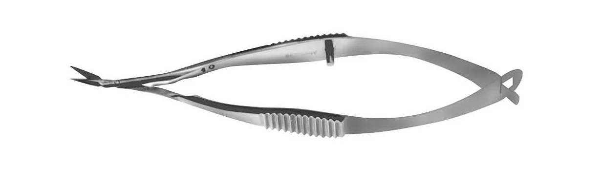 VANNAS CAPSULOTOMY SCISSORS 7MM ANG UP