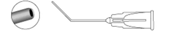Hydrodissector - Round end, Angled 12mm, 30G (.30mm)