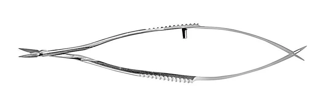 VANNAS CAPSULOTOMY SCISSORS 8MM CURVED