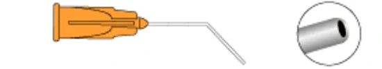 Viscoelastic Cannula - Angled 8mm 25G (.50mm)