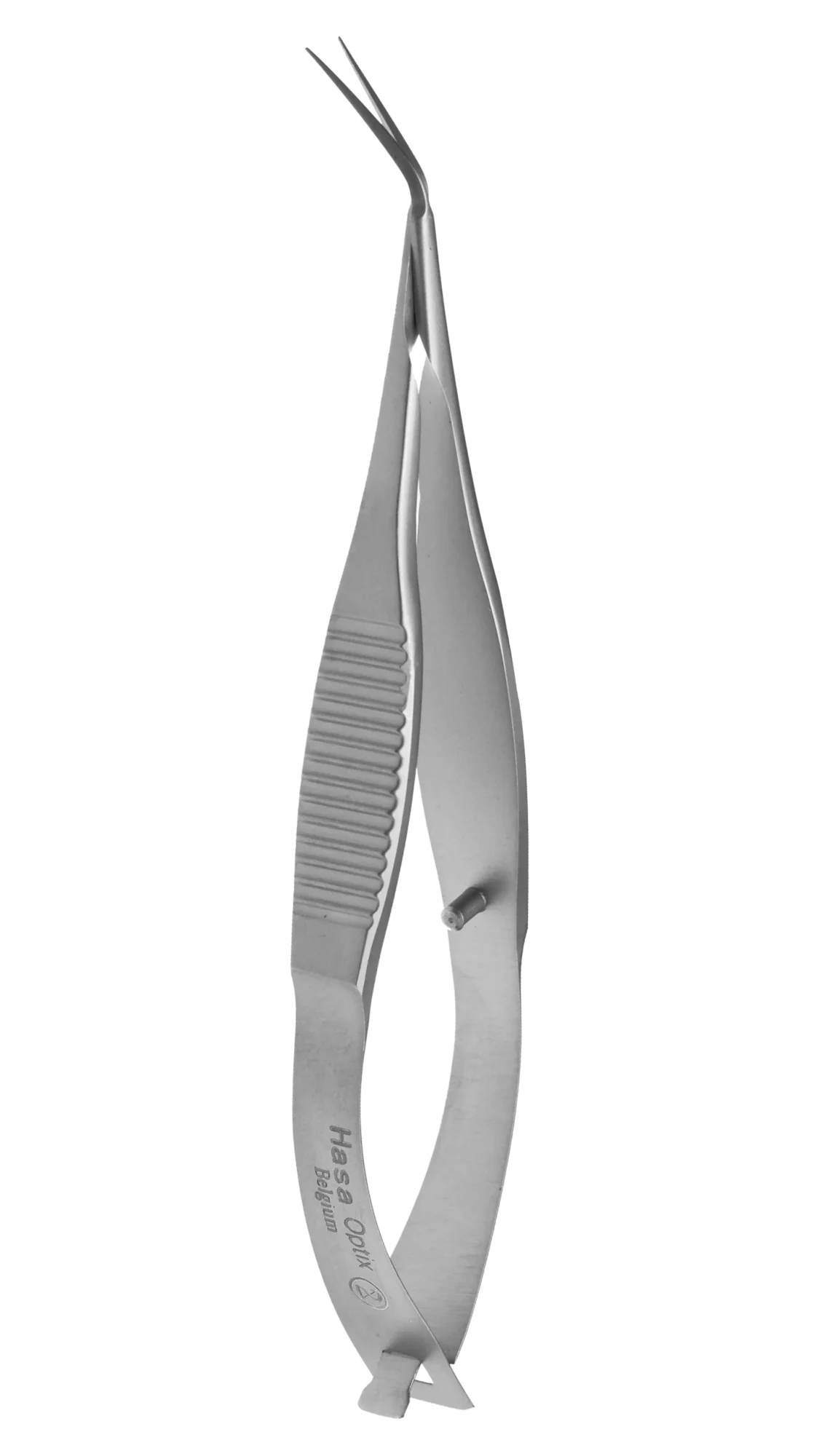 Vannas Capsulotomy Scissors, Ang, blunt tips,tip-pivot 13mm, 90mm