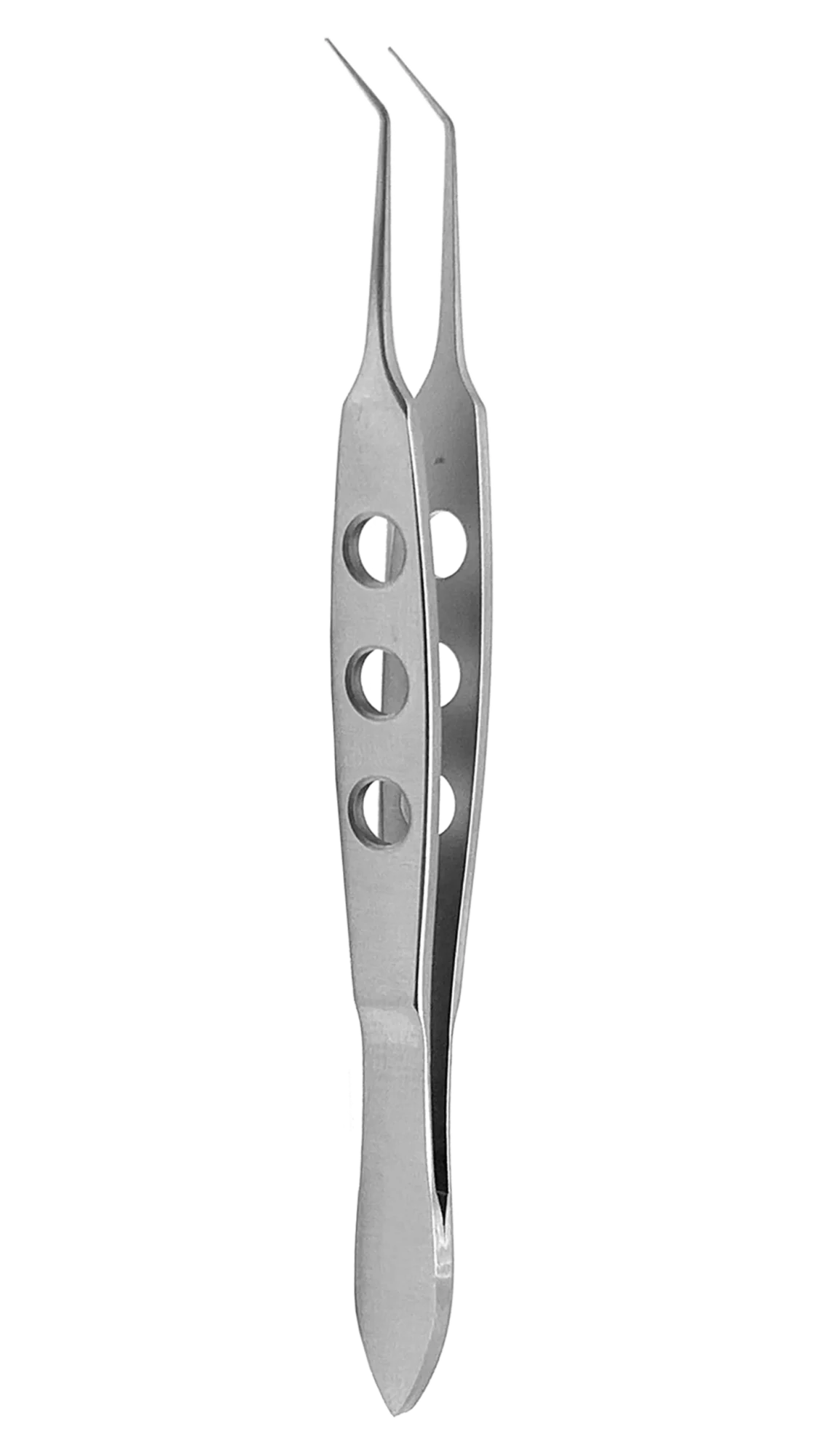 Tying Forceps, 45°ang w/7mm tying pl., Flat, 105mm